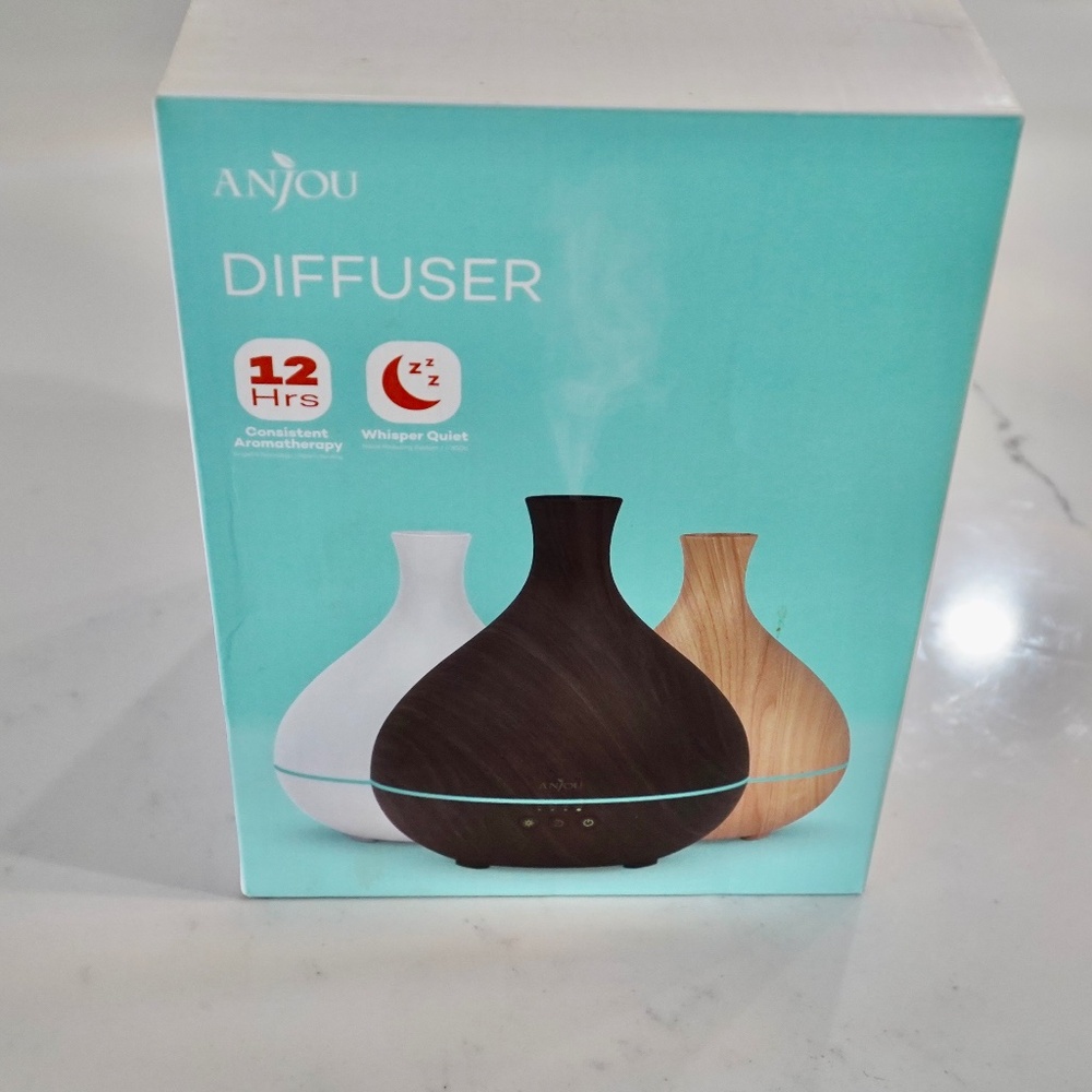 Anjou Brown Cool Mist Humidifier Aromatherapy